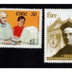 1999 Ireland International Year of Older Persons & Centenary of Pioneer Total Abstinence Association Commemorative Stamps Mint Never Hinged (MNH)