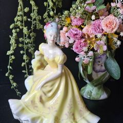 Rare Vintage 1970' Royal Doulton Lady Figurine NINETTE