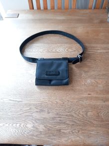 Racing Green Black belt bag