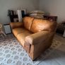 2 seater leather couch Image 3