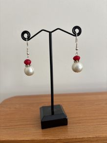 Pearl and Bead Earrings