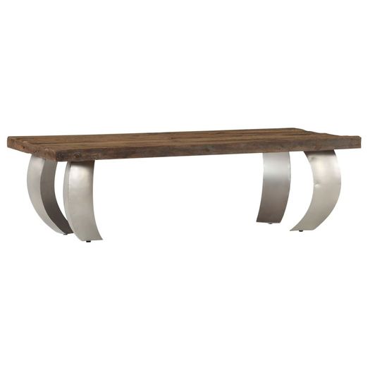 Opium Coffee Table Reclaimed Wood and Steel 110x60x35 cm