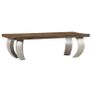 Opium Coffee Table Reclaimed Wood and Steel 110x60x35 cm Image 3