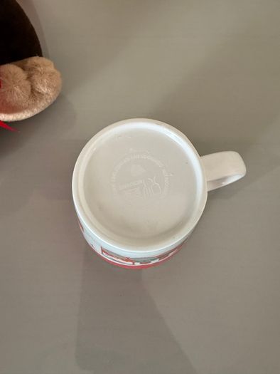 Festive Moose soft toy and Santa Express Childrens Christmas cup