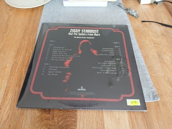 Ziggy Stardust The Motion picture soundtrack SEALED 12" LP
