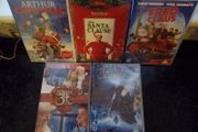 Christmas Dvd Bundle All Like New Santa Clause Arthur Christmas Polar Express