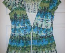 Per Una M&S Sequins Dressy Top-faux Inner Cream Top. 14 Medium. Immaculate