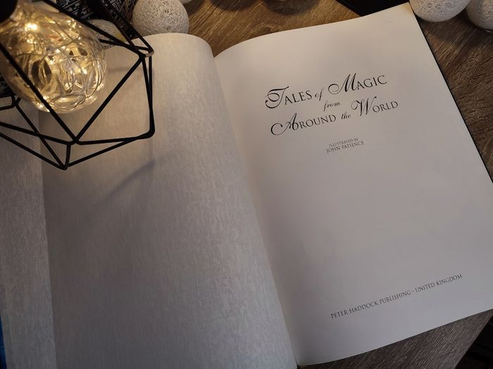 Tales of Magic from Around the World ! Beautiful Hardcover ! 2004 ! by Petter Haddock Publishing !
