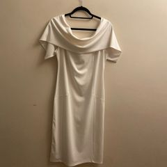 White off shoulder dress (XL)