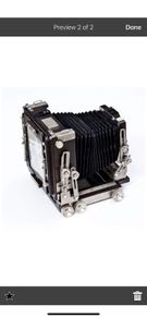 EBONY 5x4 camera
