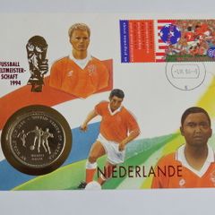 USA WORLD CUP 1994 Coin Cover Netherlands Vintage