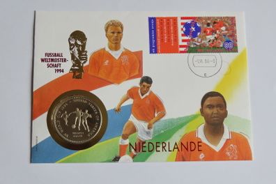 USA WORLD CUP 1994 Netherlands Coin Cover  Vintage
