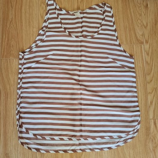 Cotton striped top