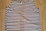 Cotton striped top