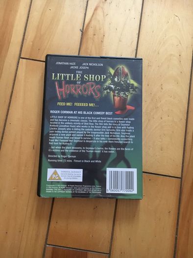 Little Shop Of Horrors 1960 DVD