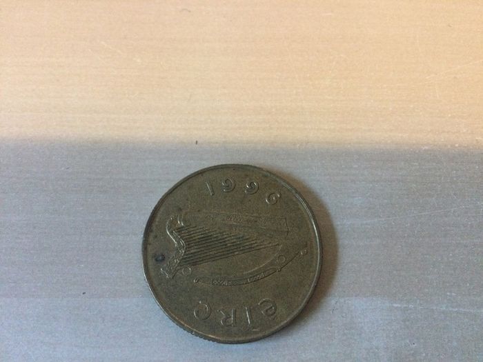 Irish 20p coin 1996