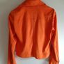 Orange Faux-Suede Jacket Image 2