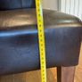 Dining Chairs, high back, leather Image 3
