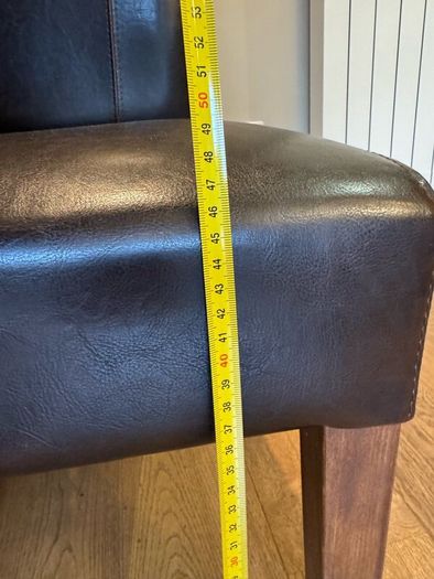 Dining Chairs, high back, leather