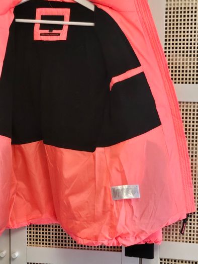 Neon Orange Cars JeansJacket S