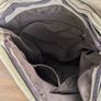 Canvas and leather backpack Image 3