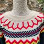 Ladies hand knitted sweater Size 8-10 Image 7