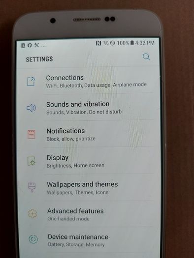 Samsung Galaxy A8, Model SCV 32, 2GB Ram, 32GB HDD, Android version 7.0, in excellent working and cosmetic condition