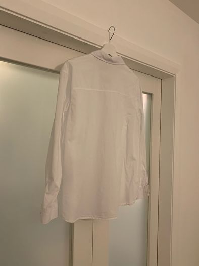 Bershka Mens Plain White Shirt