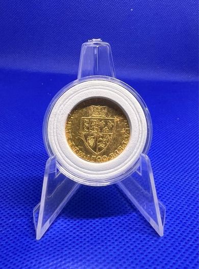 Rare 1790 George III Spade Half-Guinea gold coin