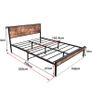 King Size Bed Frame Metal Image 8