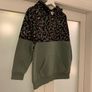 Next Khaki Green & Pink Womens Hoodie Image 7