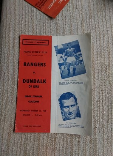 Two Eire  Soccer Programmes