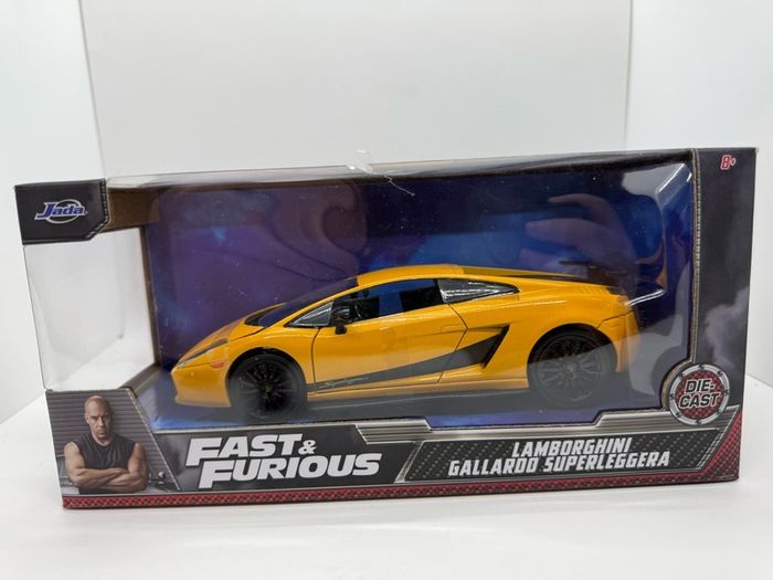 Jada 1:24 Fast & Furious Lamborghini gallardo superleggera car model diecast die cast