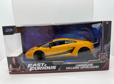 Jada 1:24 Fast & Furious Lamborghini gallardo superleggera car model diecast die cast