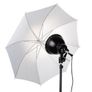 84cm 33 inch White Soft Umbrella Image 3