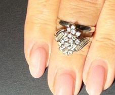 Engagement Ring & Wedding Band
