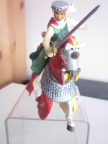 Papo Medieval Queen  Riding Horse Figure 2001
