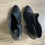 Black Leather Ankle Booties (EU 40 / UK 6.5) Carl Scarpe Image 2
