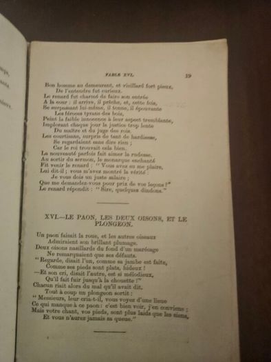 Florian's Fables Books 111 And Iv. 1883 By The Rev James Rice. Paperback In Poor Condition.  See Photos For Same.