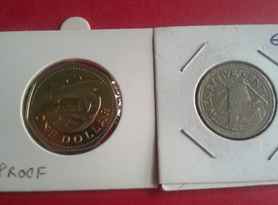 Barbados - 2 coins