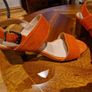 orange sandal size 5 Image 7