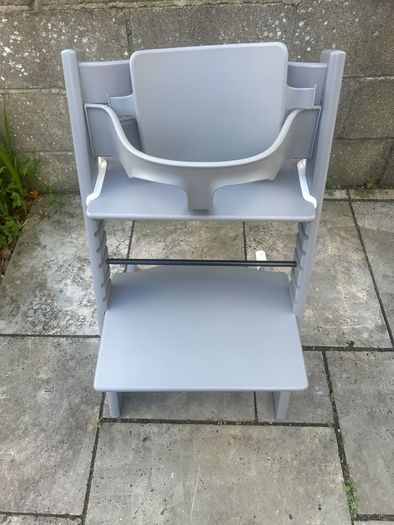 Trip Trapp (Grey) with baby seat , tray and newborn baby seat . Great condition
