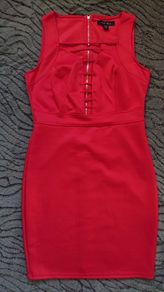 Occasional Red Dress. Size 10