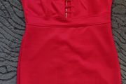 Occasional Red Dress. Size 10