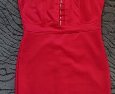 Occasional Red Dress. Size 10