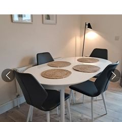 PRICE DROP Extending Dining Table and 6 chairs