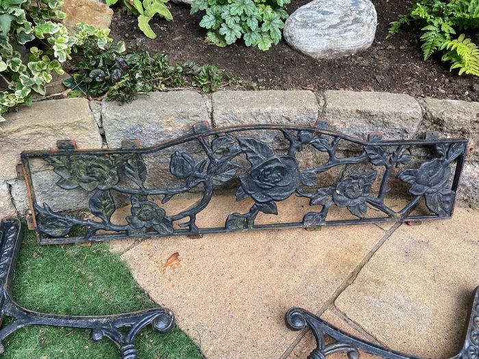 garden bench set