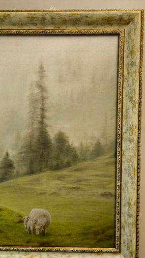Original Oil Painting  - Emerald Silence