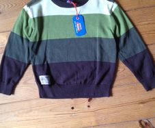 BNWT Green & Brown Jumper Age 4