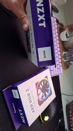 Nzxt Aer Rgb 2 120mm Fans X2